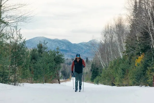 This Brand-New 34-Mile Winter Trail In The Adirondacks Lets You Glide Through Silent Forests And Cozy Upstate NY Mountain Towns