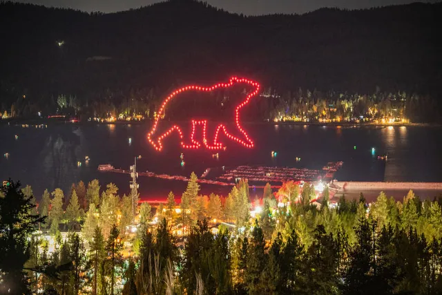 Big Bear Lake Will Host A Brilliant Drone Show And Lighted Boat Parade This Labor Day Weekend