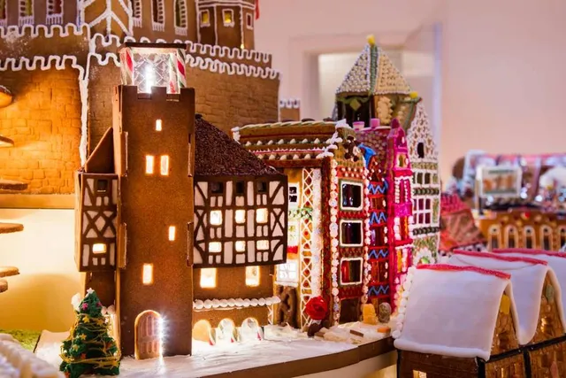 This Whimsical NYC Pop-Up Was Created By Real Architects—And Everything Is Made Of Gingerbread