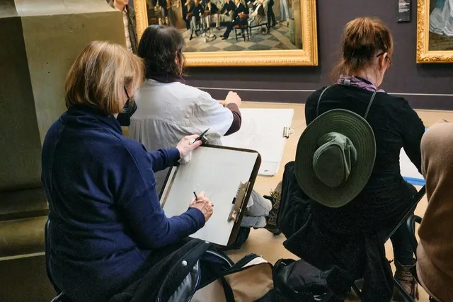 This Popular San Francisco Art Museum Hosts Free Drawing In Its Beautiful Galleries
