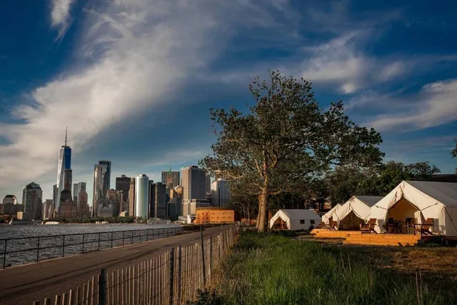 You Can Camp Under The Stars On The Governors Island Waterfront This Summer
