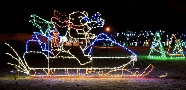 Only 1 Hour from Chicago—The Largest Free Outdoor Holiday Light Festival Draws Over 50,000 Visitors Every Year, And It Returns This Month