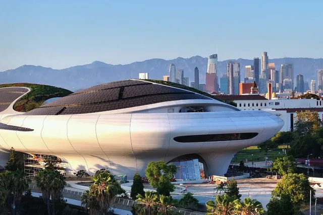 George Lucas’ Spaceship-Like L.A. Museum Is Nearly Finished — Here’s How To Get A Sneak Peek Before The New Opening Date