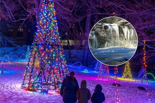 This Charming Winter Town Just Two Hours From NYC Features Stunning Hiking Trails With Frozen Waterfalls, Cozy Cafés, and Snow-Covered Scenery