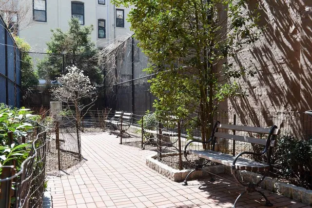 NYC’s Smallest Park Is A Pocket-Sized Upper West Side Oasis Tucked Between Two Brownstones — Spanning Just 0.04 Acres