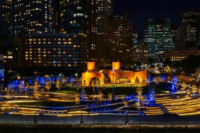 A Free Light Festival With Over 20 Installations Is Taking Over NYC’s Waterfront Park This September