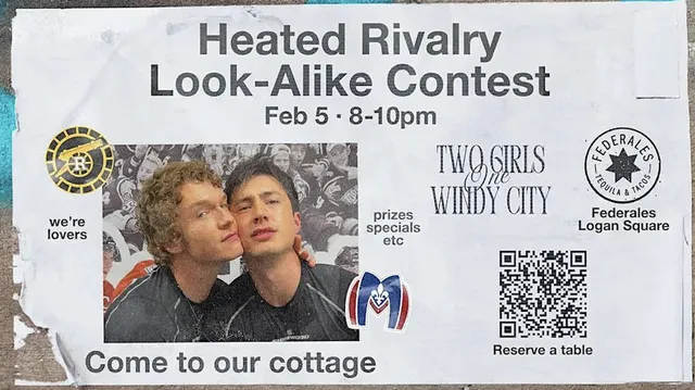 Free Entry and $100 Prizes: Chicago’s ‘Heated Rivalry’ Competition is Happening This Thursday in Logan Square