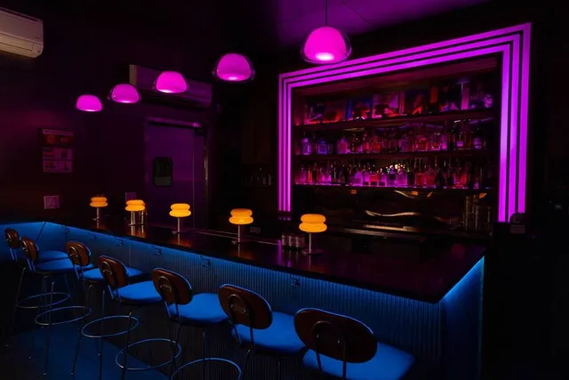 This New Neon-Lit LIC Bar Feels Like ’80s Tokyo—With Tunes & Cocktails Inspired By Japanese Pop Legends