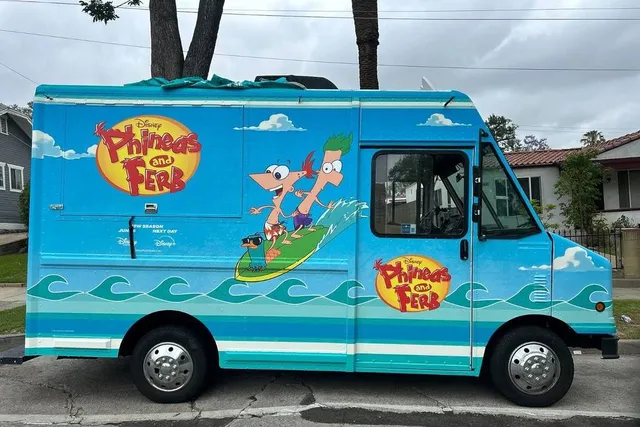 Disney’s ‘Phineas and Ferb’ Ice Cream Truck Is Touring Across Los Angeles Right Now