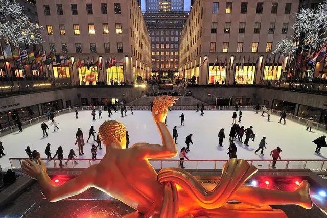 The Rink At Rockefeller Center Officially Opens For Its 89th Season Next Month & Skating Tickets Are On Sale Now
