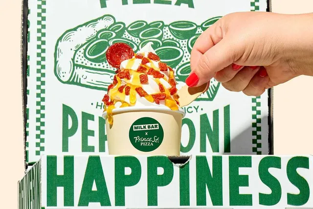 One of NYC’s Best Pizza Shops Just Teamed Up With Milk Bar For a Wild New Ice Cream Sundae — But Only This Week