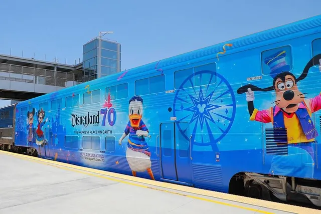 You Can Now Ride A Disneyland-Themed Amtrak Railcar – Check Out Their New Park Discounts