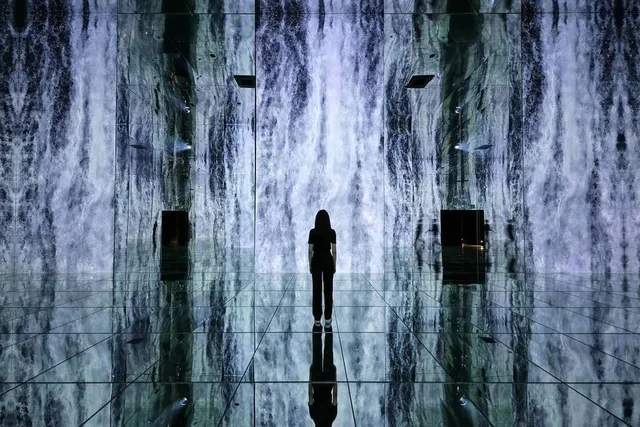 Waterfalls And The Northern Lights Collide In This Dreamy NYC Experience This August