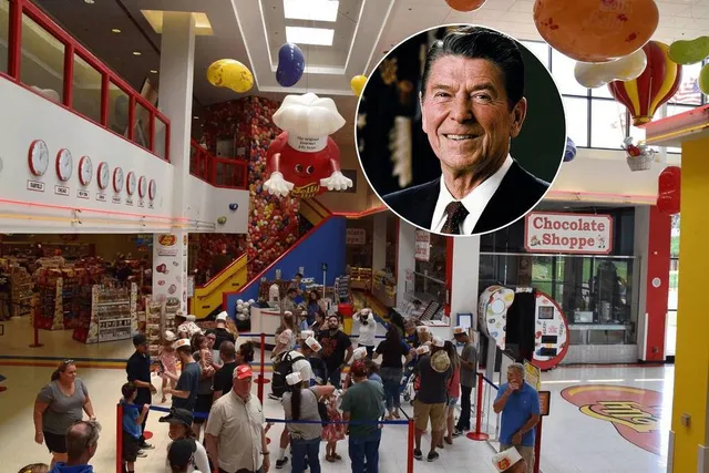 This Bay Area Candy Factory Is Filled With Ronald Reagan Memorabilia—Here’s The Surprising Backstory