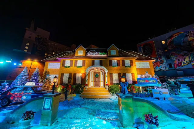 A Real 25-Foot Gingerbread House Celebrating ‘Home Alone’ Has Popped Up In Los Angeles — Smashing The Guinness World Record