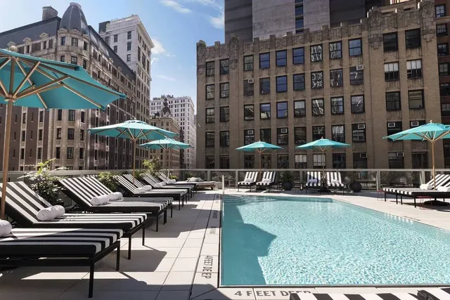 The Most Stunning Rooftop Pools in NYC Right Now — And Where to Swim Without a Membership