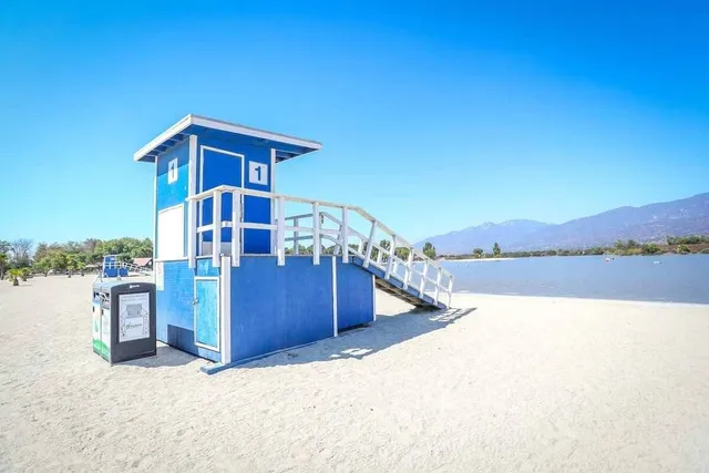 An Underrated Lake Beach In The San Gabriel Foothills Has Opened For The Summer Swim Season