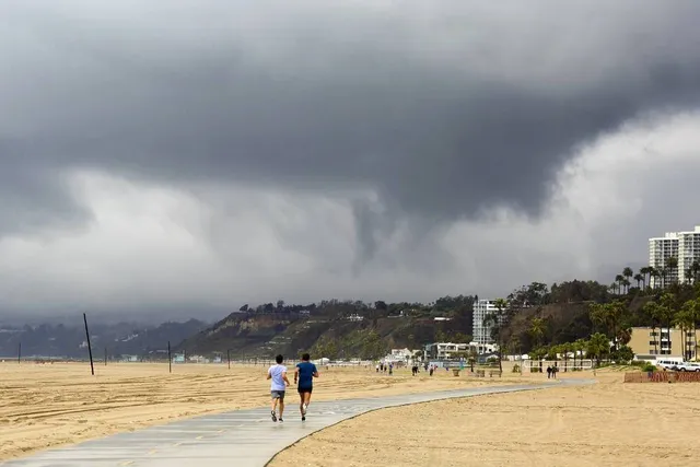 First Thunderstorm Watch In 17 Years Issued for SoCal — Tornado Risk, Heavy Rain, And Mudslides Expected