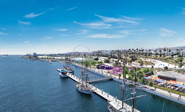 Inside L.A.’s Massive New Waterfront District Coming In 2026: 42 Acres Of Food Halls, Over-Water Decks, And The Largest Pickleball Complex In The City