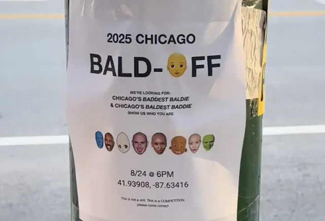Are You Bald? Do You Live in Chicago? This Competition is For You