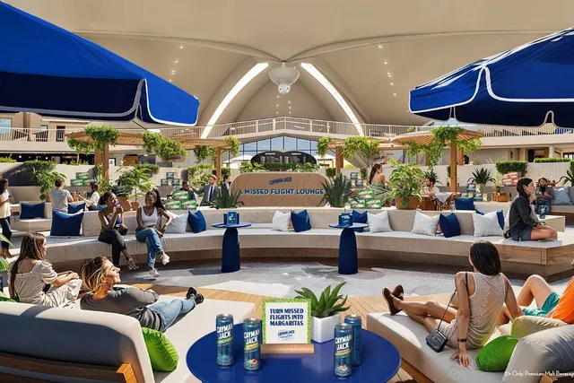 Snag Free Margaritas At This JFK Pop-Up Lounge For Stranded Travelers—But Only For 2 Days