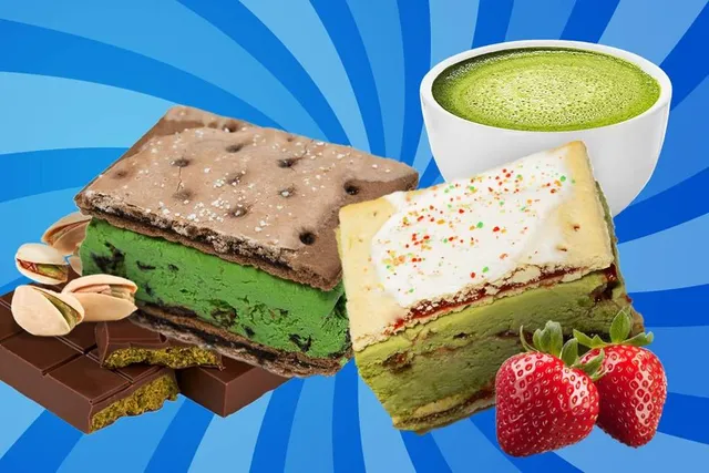 You Can Try Dubai Chocolate & Strawberry Matcha Pop-Tarts Ice Cream Sandwiches At This L.A. Pop-Up