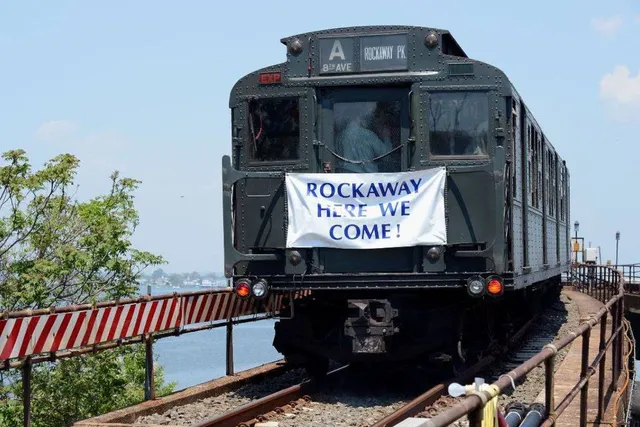 Hop Aboard Vintage Subway Trains For Retro Beach Trips To Coney Island & The Rockaways This Summer