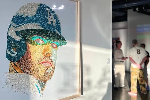 A Free Baseball Art Gallery In DTLA Is Honoring The Dodgers – Just In Time For The World Series