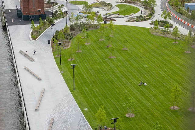 Get A First Look At This NYC Park That Just Reopened After 4 Years — With New Barbecue Zones, Basketball Courts & Elevated Green Spaces