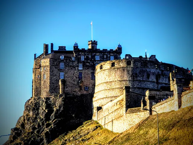 Edinburgh Castle - Mill's Mount Battery