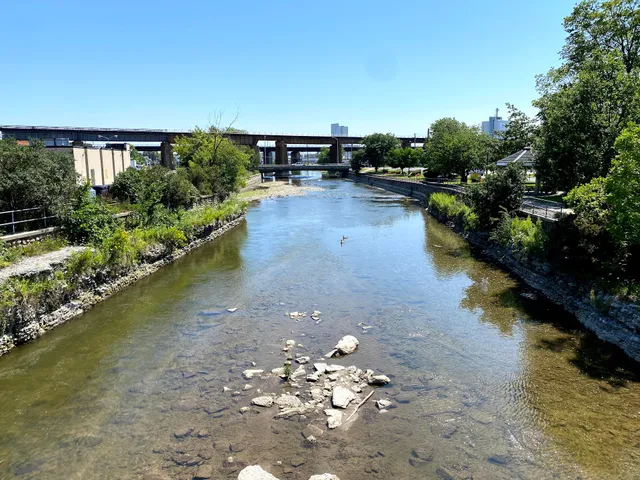 Walk Bridge over Ganaraska River