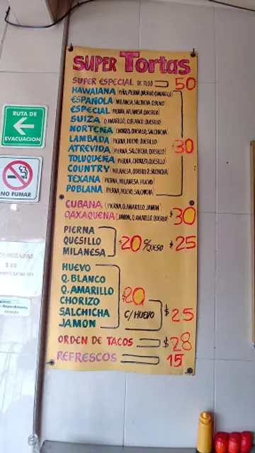 Super Tortas la" Michoacana "