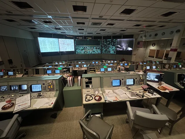 NASA Mission Control Center