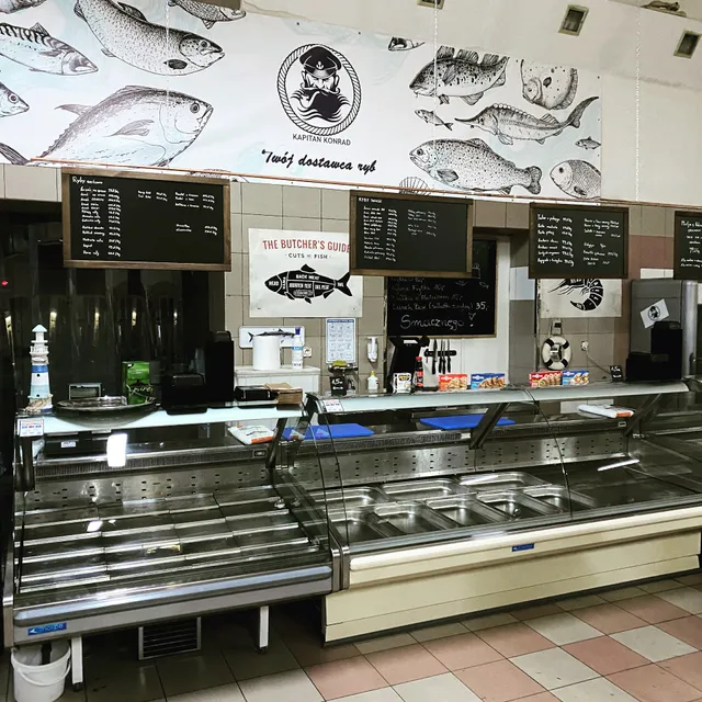Kapitan Konrad owoce morza, ryby