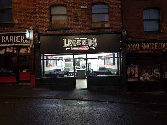 Legends Desserts And Burger Bar Armley