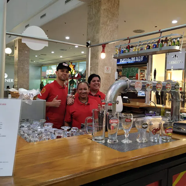 Quiosque Chopp Brahma Praiamar Santos