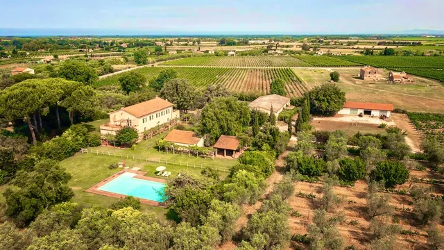 villa bolgheri mare
