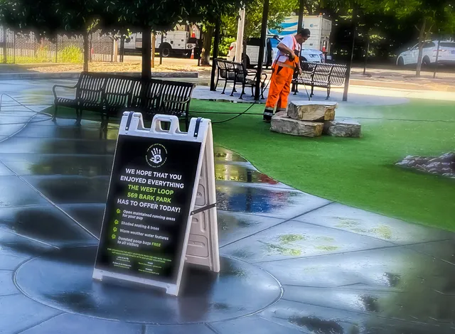 The West Loop 569 Dog Friendly Area