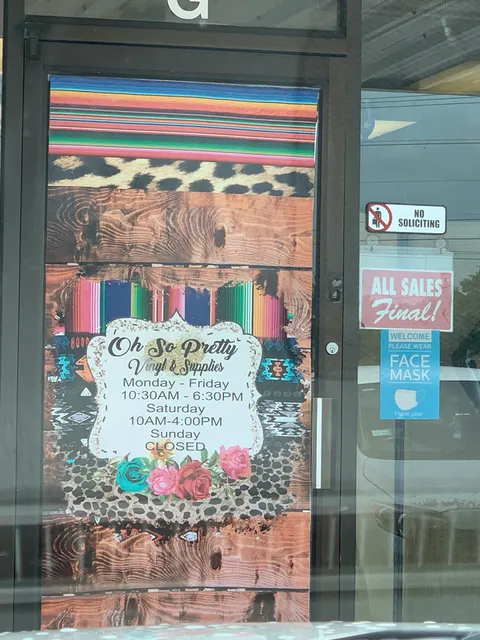 Oh So Pretty Vinyl & Supplies