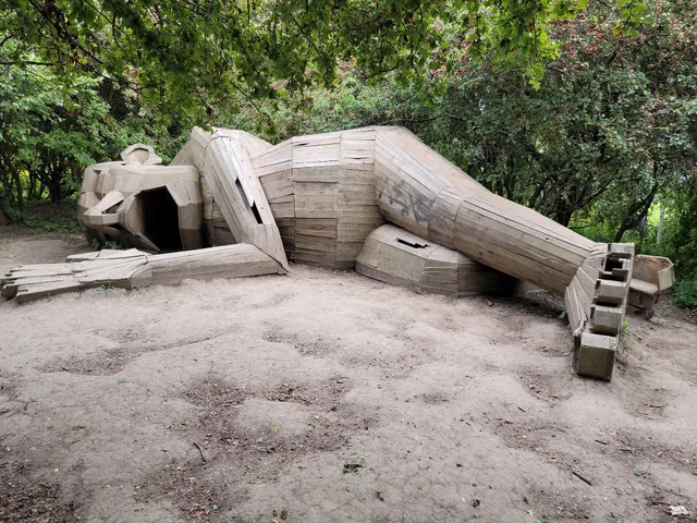 Sleeping Louis by Thomas Dambo - Troll #12