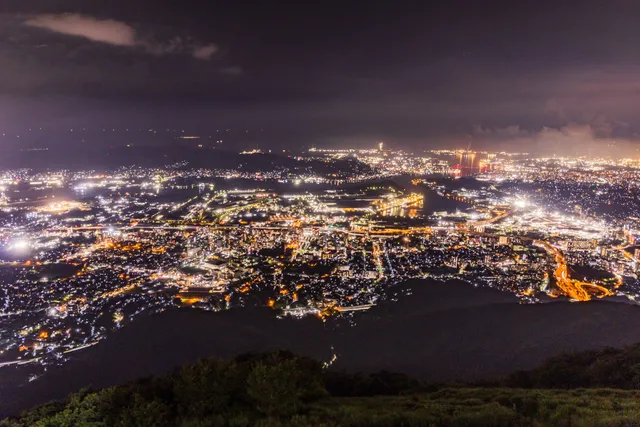 Mt.Sarakura observation deck.(Hobashira Park.)
