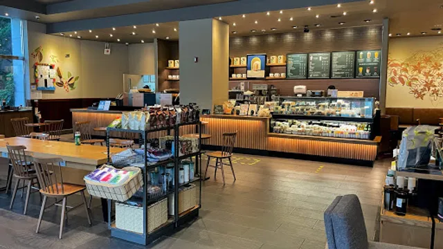 Starbucks Sangbong Station