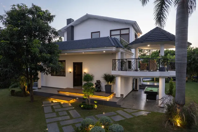 StayVista at The Secret Lagoon | Villa with Swimming Pool in Ludhiana