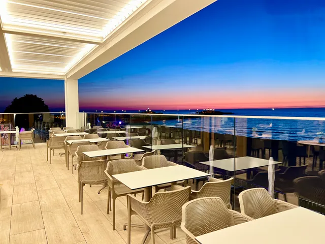 Mikado - Restauracja Kołobrzeg. Widok na Morze.