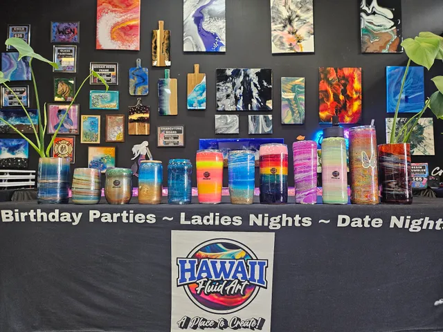 Hawaii Fluid Art
