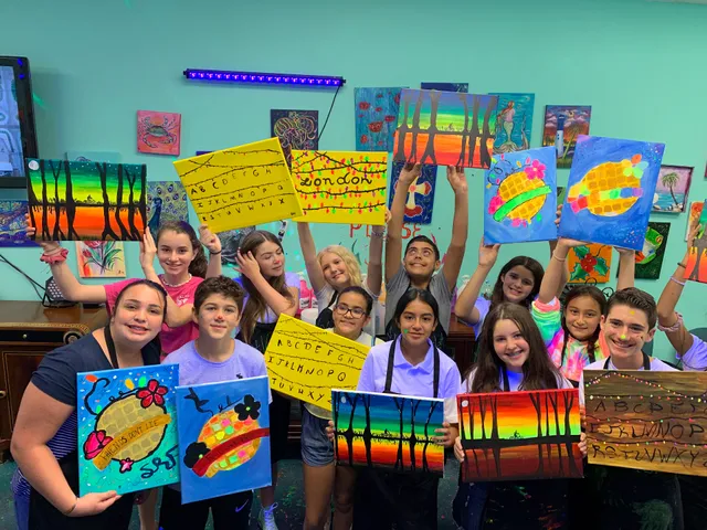 ArtVilla Paint and Music Studio, Birthdays, Paint Parties, Art Classes, Events, Sip and Paint, Glow-In-The-Dark