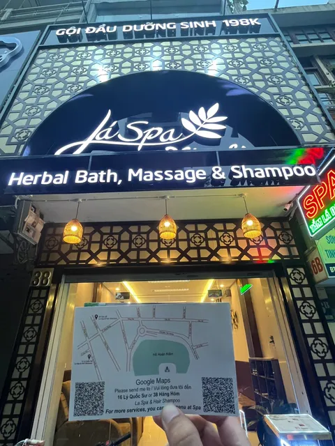 Lá Spa 38 - Massage Shampoo Hanoi