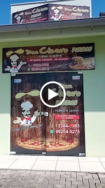 DOM CICERO PIZZAS E LANCHES.