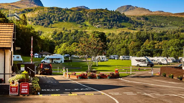 Maragowan Killin Caravan and Motorhome Club Campsite