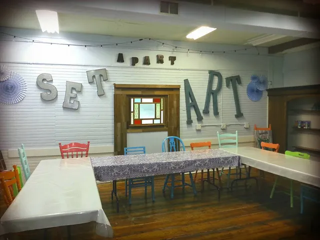 Set Apart Art Studio. (call for information on open hours))